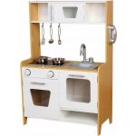 Eco Toys Dřevěná kuchyňka se světlem a zvukem – Zboží Dáma