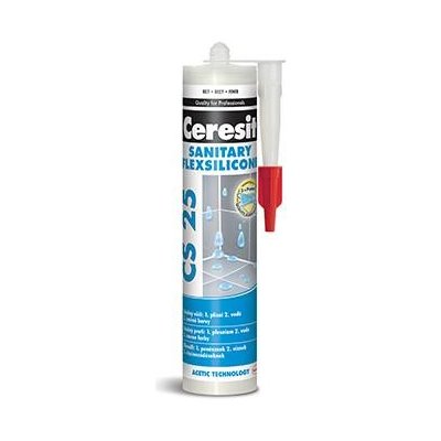 Ceresit CS 25 MicroProtect sanitární silikon 280ml - šedý