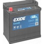 Exide Excell 12V 45Ah 330A EB451 – Zboží Mobilmania