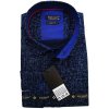 Pánská Košile Ego Man košile pánská ES-320-02 slim fit tmavě modrá