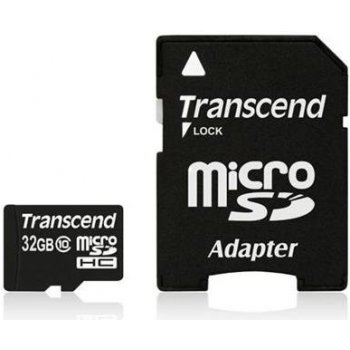 Transcend microSDHC 32 GB UHS-I TS32GUSDHC10