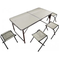 Rojaplast Campingový stůl a 4 stoličky XH120604