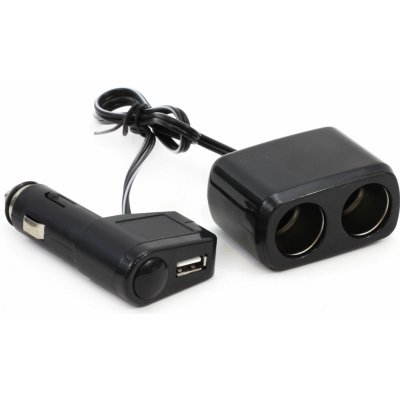 Rozdvojka autozapalovače + USB SOC1, , , | Zboží Auto