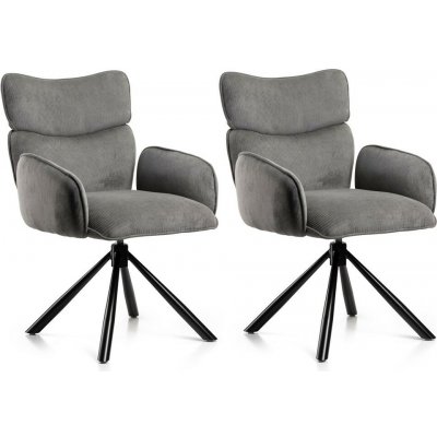 HowHomely Tudor grafitová 2 ks – Zbozi.Blesk.cz