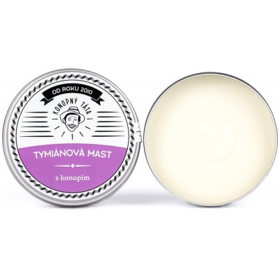 Tymiánová mast s konopím (Při nachlazení) Konopný Táta 80 ml – Zboží Mobilmania
