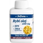 MedPharma Rybí olej 1000 mg + EPA + DHA 107 kapslí – Hledejceny.cz