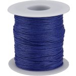Pro Háčkování Bavlněná voskovaná šňůrka modrá 5 m – Zboží Dáma