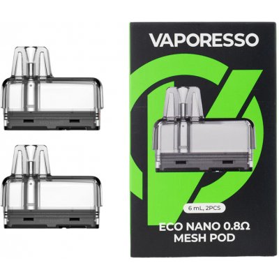 Vaporesso ECO Nano MTL cartridge 0,8 ohm 2 ks – Sleviste.cz