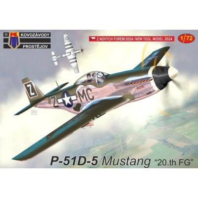 Kovozávody Prostějov P 51D 5 Mustang '20th FG' 3x camo 1:72 – Hledejceny.cz