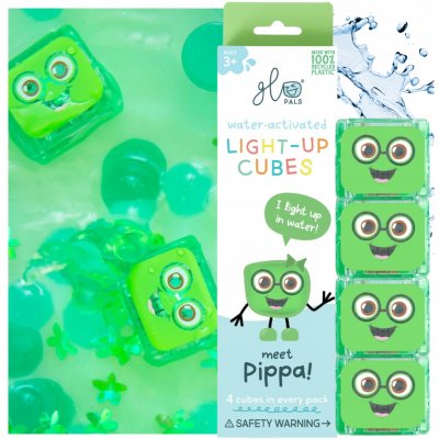 Glo Pals Hračky do koupele Světelné kostky Pippa – Zboží Mobilmania