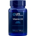 Life Extension Vitamin D3 3000IU 120 tobolek – Hledejceny.cz