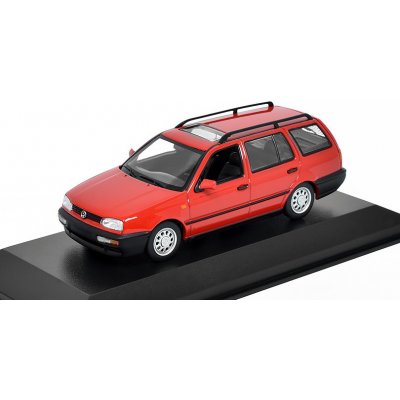 Minichamps Volkswagen Golf III Variant 1997 červený 1:43 – Zboží Mobilmania