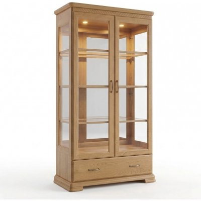 Nábytek z lesa VI204DB Castello 111 x 198 x 48c m Dub – Hledejceny.cz