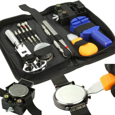 MAR-POL Základní hodinářská sada nářadí na opravu hodinek – M57468 – Hledejceny.cz