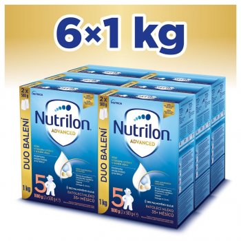 Nutrilon 5 Advanced DUO balení 6 x 1 kg