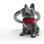 Přívěsek na klíče MTM pes buldok s červeným motýlkem – Zbozi.Blesk.cz