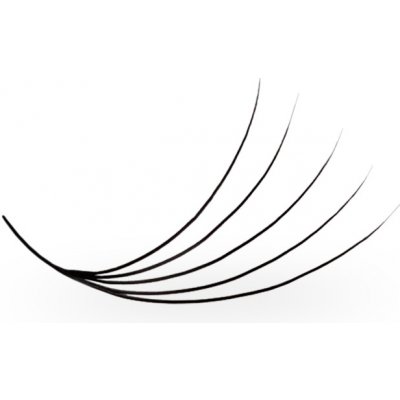 Luxury Lashes 5D MINI řasy 500ks Zakřivení umělých řas: CC, Délka umělých řas: 5 mm, Tloušťka řas: 007 – Zboží Mobilmania