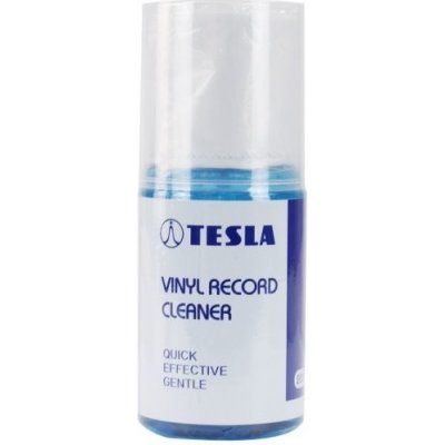 TESLA Record Cleaning Fluid: Kvalitní roztok pro údržbu gramofonových desek s utěrkou z mikrovlákna – Zbozi.Blesk.cz