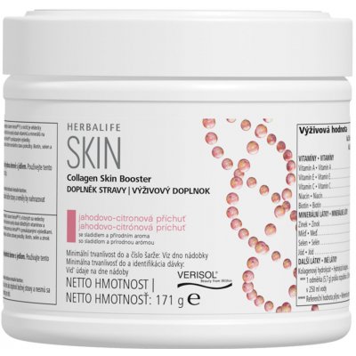 Herbalife SKIN Collagen Booster jahoda-citrón 171 g – Hledejceny.cz