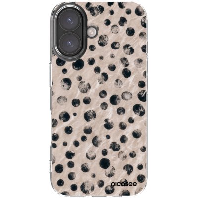 Picasee silikonový průhledný obal pro Apple iPhone 16 - Inked – Zboží Mobilmania