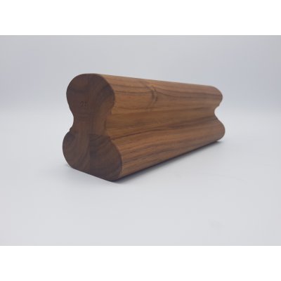 Havlíček truhlářství Madlo dřevěné MP 27 OŘECH 4592_3 m 80 x 90 mm 3 m – HobbyKompas.cz