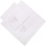 Dámský kapesník svatební Etex L23 1 ks - bílý – Zboží Dáma