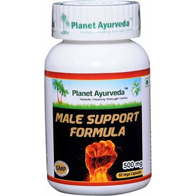 Planet Ayurveda Male Support Formula Podpora pro muže extrakt 60 kapslí – Zboží Mobilmania