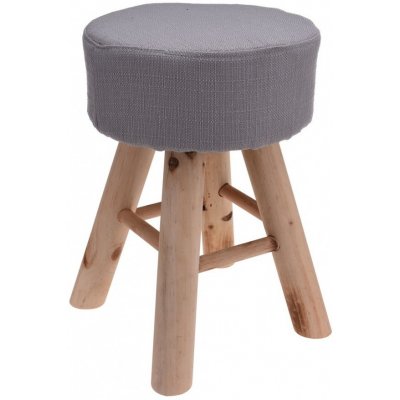 IGOTREND IGOTREND, Taburet 30 x 40 cm, 4 dřevěné nohy, růžová – Hledejceny.cz