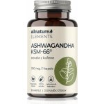 Allnature Elements Ashwagandha KSM-66 90 kapslí – Hledejceny.cz