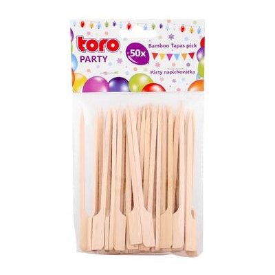 PARTY NAPICHOVÁTKA, BAMBUS, 12CM, 50KS – Zboží Dáma
