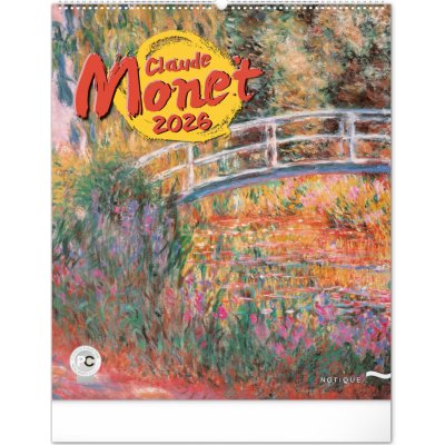 nástěnný Claude Monet 48 x 56 cm 2026 – Sleviste.cz
