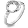 Prsteny Hot Diamonds Elegantní stříbrný prsten s briliantem a topazy Celestial DR232