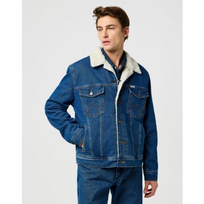 Wrangler Sherpa Classic Jacket 112371440 Mid Stone – Zboží Dáma