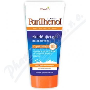 Vivaco Panthenol 10% zklidňující gel po opalování 200 ml