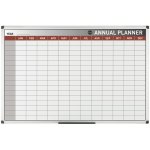 Bi-Office Roční plánovací tabule, magnetická, měsíce, 900 x 600 mm – Zboží Mobilmania