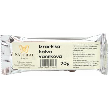 Natural Jihlava Chalva Izrael vanilka 70 g