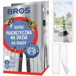 DAMPOD SHOP 6 v 1 magnetická síť na dveře proti hmyzu Magic mesh 100 x 220 cm černá – Zboží Mobilmania