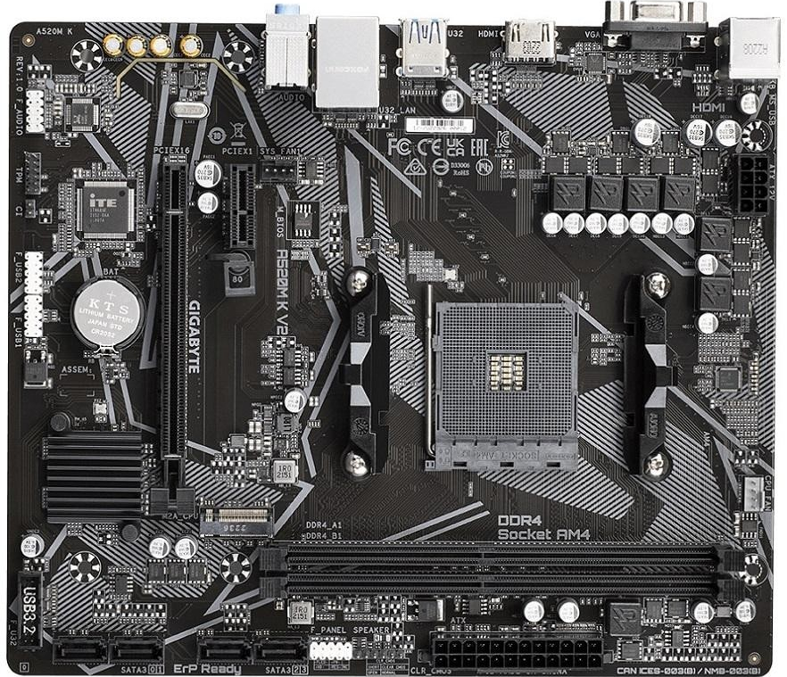 Gigabyte A520M K V2