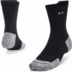 Under Armour ponožky UA AD RUNNING Cushion 1pk Mid-BLK 1376076-001