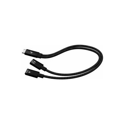 i-tec C31DUALSPLITTERCBLPD USB-C Cable Splitter Audio/Data, Power Delivery 100W – Zboží Živě