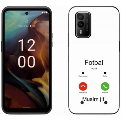 mmCase na Nokia XR21 - fotbal volá bílé pozadí – Zboží Živě