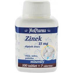 MedPharma Zinek 15 mg 107 tablet