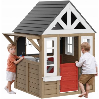 VEVOR Dřevěný domeček 1403x1260x1660MM – Zboží Mobilmania