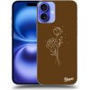 Pouzdro a kryt na mobilní telefon Apple Picasee Ultimate Case MagSafe pro Apple iPhone 16 - Brown flowers