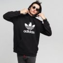 adidas Originals TREFOIL HOODIE Černá