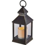 EMOS lucerna antik černá blikající 3x AAA vnitřní vintage časovač DCLV02 – Zbozi.Blesk.cz