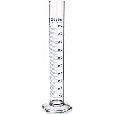 Odměrný válec 500 ml skleněný – Zboží Dáma