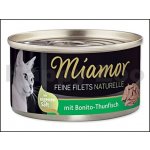 Finnern Miamor Feine Filets Naturelle bonito tuňák ve šťávě 80 g – Hledejceny.cz