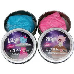 Ultra Plastelína Lilly & Pigy galaktická 50 g