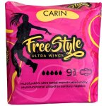 Carin Ultra Wings Free Style hygienické vložky 9 ks – Zboží Dáma
